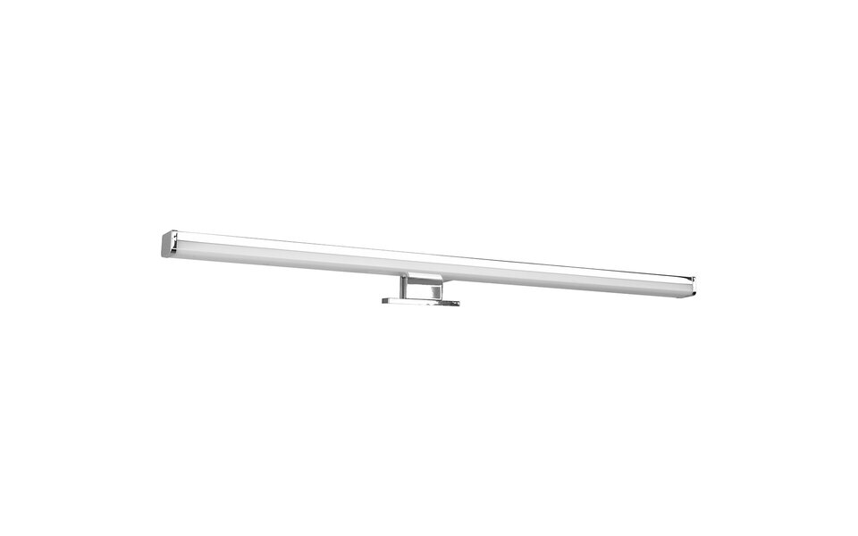 HLW LED LED Spiegelverlichting 11W Warm Wit 3000K Spatwaterdicht IP44 met Glans Chroom