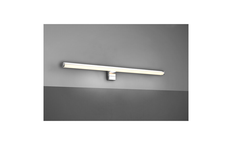 HLW LED LED Spiegelverlichting 11W Warm Wit 3000K Spatwaterdicht IP44 met Glans Chroom