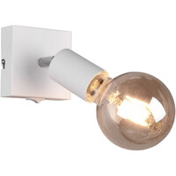 LED wandlamp | 10W | Mat wit | E27 | Vierkant