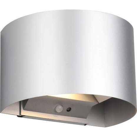 LED Wandlamp Tuinverlichting - Metalen Vloerlamp met Sensor, Warm Wit 3000K, 5W LED