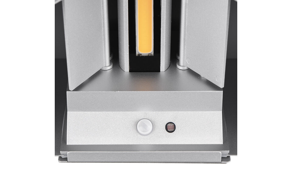 HLW LED LED Wandlamp Tuinverlichting - Metalen Vloerlamp met Sensor, Warm Wit 3000K, 5W LED HLW LED LED Wandlamp Tuinverlichting - Metalen Vloerlamp met Sensor, Warm Wit 3000K, 5W LED