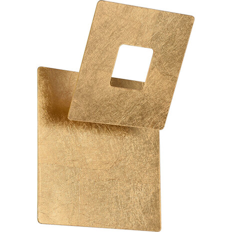 LED Wandlamp Trion Marina - Gouden Metalen Vloerlamp - Warm Wit 3000K 6W LED LED Wandlamp Trion Marina - Gouden Metalen Vloerlamp - Warm Wit 3000K 6W LED