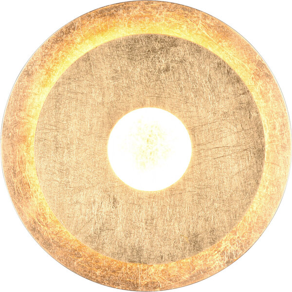 HLW LED LED Wandlamp Trion Marina - Gouden Metalen Vloerlamp 6W Warm Wit 3000K