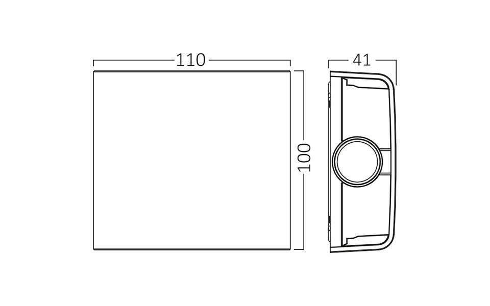 HLW LED LED Wandlamp Brinton Victo - Waterdicht IP65, 2W LED, Beam Angle Verstelbaar, Koud Wit 6000K HLW LED LED Wandlamp Brinton Victo - Waterdicht IP65, 2W LED, Beam Angle Verstelbaar, Koud Wit 6000K