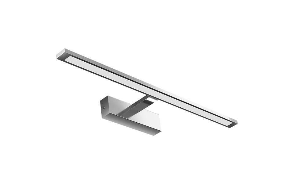 HLW LED LED Vloerlamp 12W Koud Wit 6000K - Witte Vloerlamp met Verstelbare Beam Angle