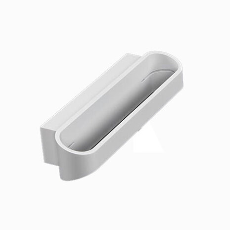 HLW LED Stijlvolle LED Wandlamp 18W met Neutraal Wit Licht in Mat Wit Aluminium