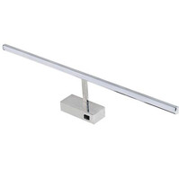 LED wandlamp | 12W | 4200K | Chroom | Verst. beam | IP45