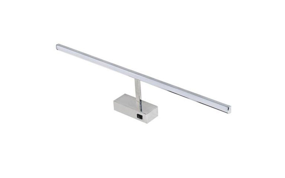 HLW LED 12W LED Vloerlamp met Beam Angle Verstelbaar – Stijlvolle Glans Chroom Afwerking