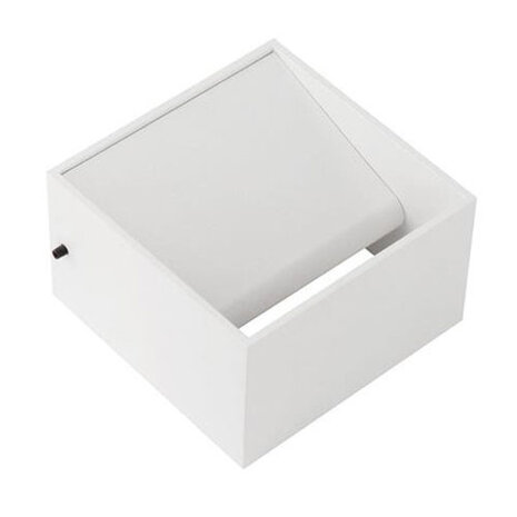 LED Wandlamp 8W - Natuurlijk Wit 4200K - Stijlvolle Mat Witte Vloerlamp