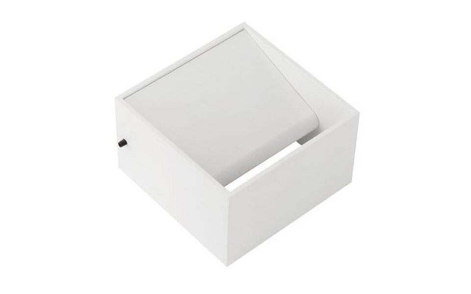 HLW LED LED Wandlamp 8W - Natuurlijk Wit 4200K - Stijlvolle Mat Witte Vloerlamp