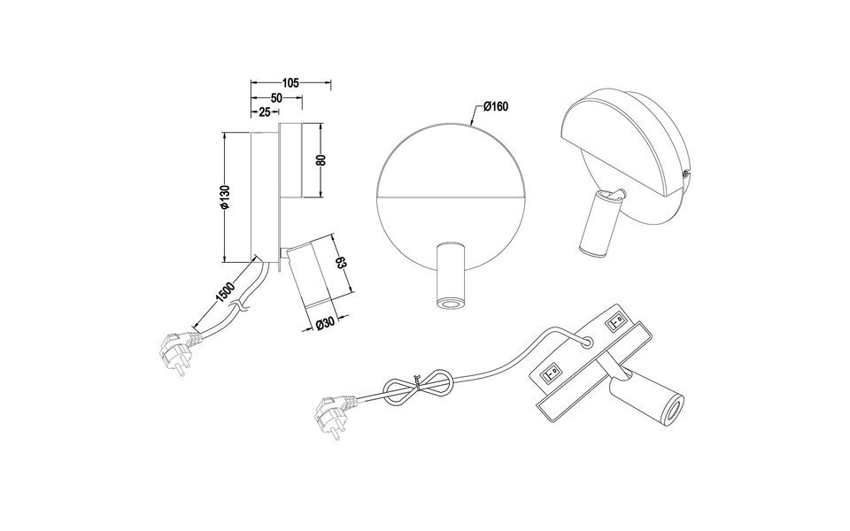 HLW LED LED Wandlamp Trion Marano - 8W Warm Wit 3000K - Mat Zwart Aluminium HLW LED LED Wandlamp Trion Marano - 8W Warm Wit 3000K - Mat Zwart Aluminium