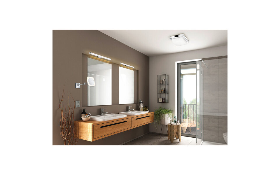 HLW LED LED Lamp - Waterdichte Witte Vloerlamp 8W met Warm Wit Licht 2700K–3000K