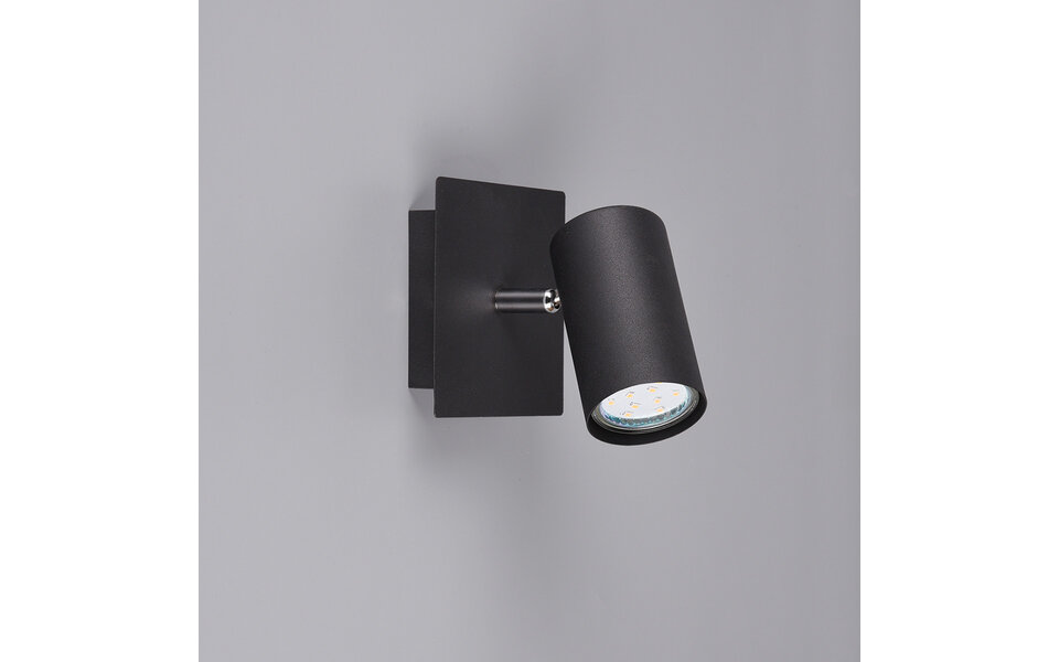 HLW LED Zwarte LED Vloerlamp & Wandspot met GU10 Fitting - Duurzaam Aluminium