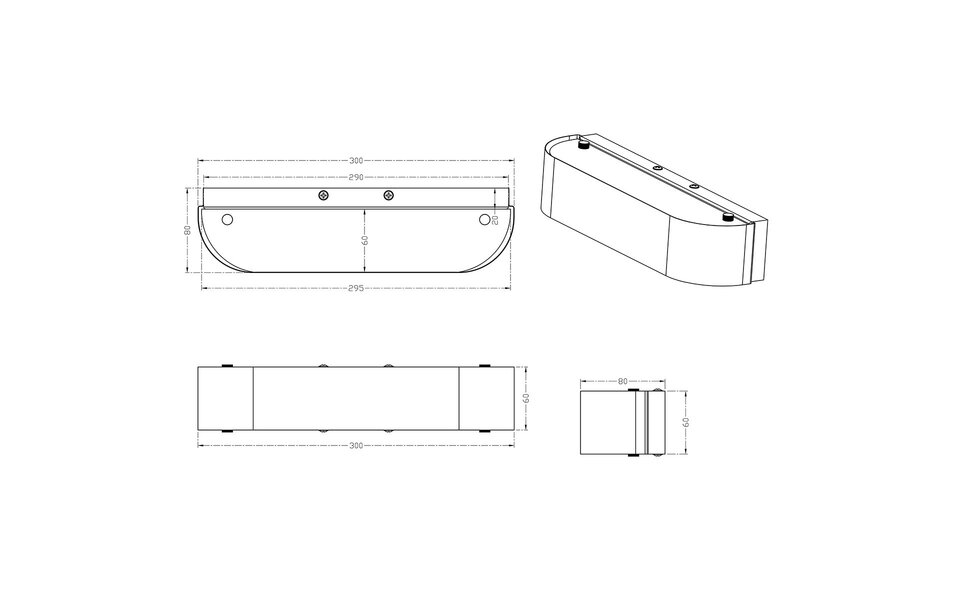HLW LED LED Wandlamp 6W Warm Wit 2700K–3000K | Verstelbare Beam Angle | Mat Wit Aluminium