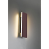 HLW LED LED Wandlamp 12W Dimbaar - Warm Wit 2700K-3000K - Roestkleurige Aluminium Vloerlamp