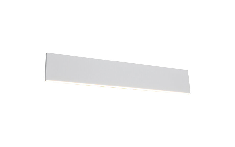HLW LED LED Wandlamp 18W Dimbaar - Warm Wit 2700K–3000K - Beam Angle Verstelbaar - Mat Wit Aluminium