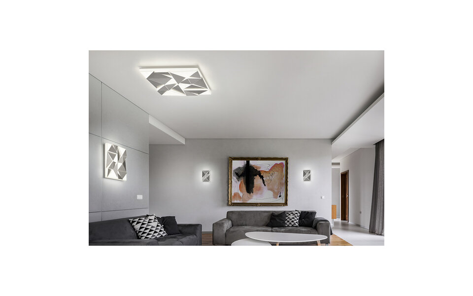 HLW LED LED Wandlamp 10W - Aanpasbare Kleur & Beam Angle, Mat Chroom Aluminium HLW LED LED Wandlamp 10W - Aanpasbare Kleur & Beam Angle, Mat Chroom Aluminium