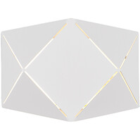 LED wandlamp | 6W | 3000K | Mat Wit | Rond | Energiezuinig