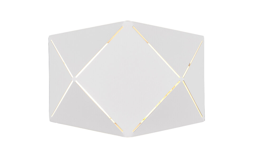 HLW LED LED Wandlamp 6W Warm Wit 3000K - Stijlvol Mat Wit - Energiezuinig