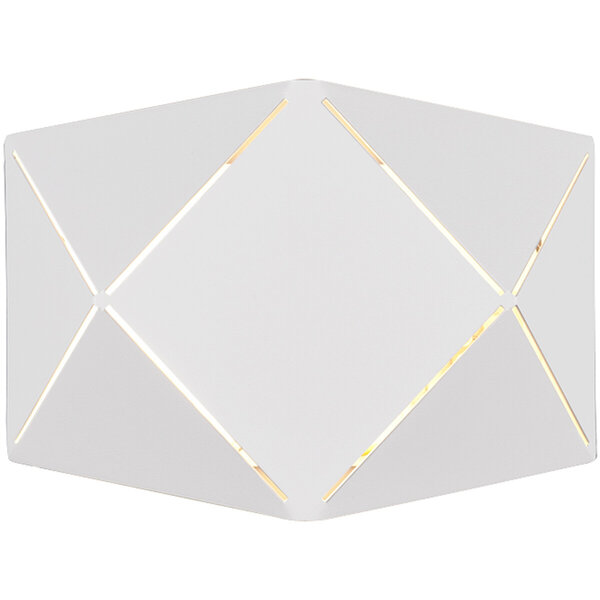 HLW LED LED Wandlamp 6W Warm Wit 3000K - Stijlvol Mat Wit - Energiezuinig