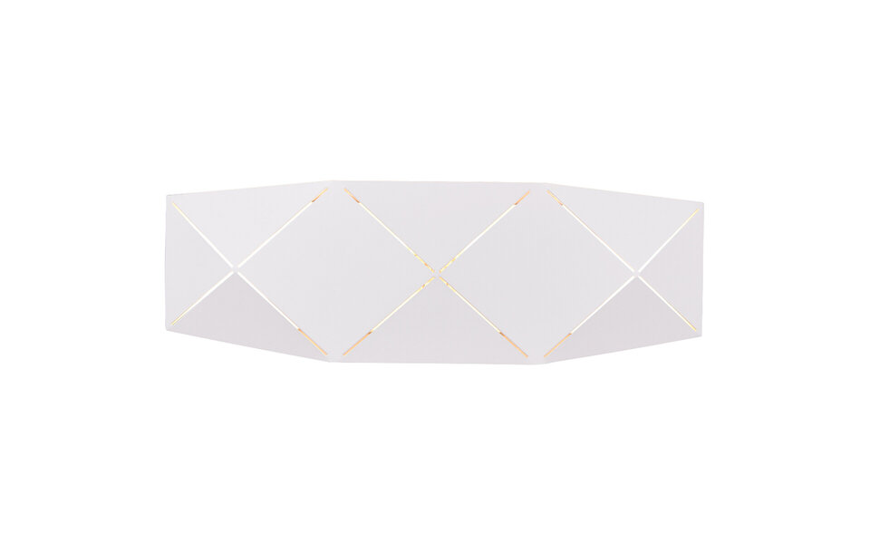 HLW LED LED Wandlamp 13W Warm Wit 2700K–3000K - Mat Wit Aluminium - Rond HLW LED LED Wandlamp 13W Warm Wit 2700K–3000K - Mat Wit Aluminium - Rond