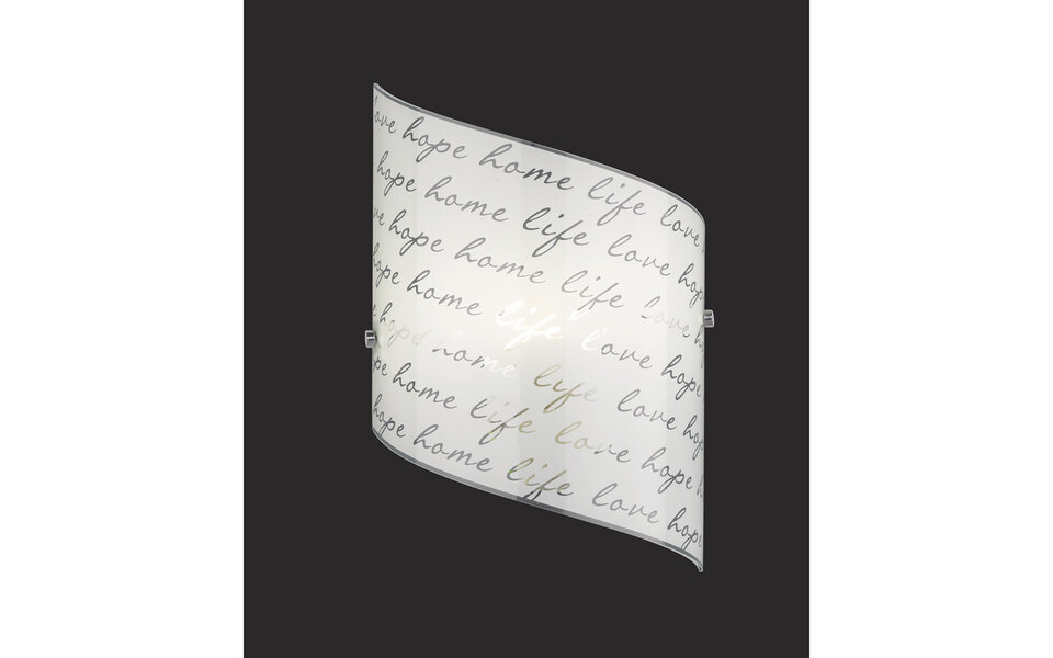 HLW LED LED Wandlamp Trion Sonu - Mat Witte Vierkante Wandverlichting, E27 Fitting