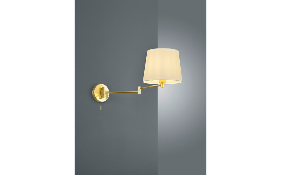 HLW LED LED Wandlamp Mat Goud - Moderne LED Vloerlamp & Wandverlichting met E27 Fitting