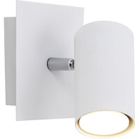 LED wandlamp | 25W | Mat wit | GU10 | Vierkant | Aluminium