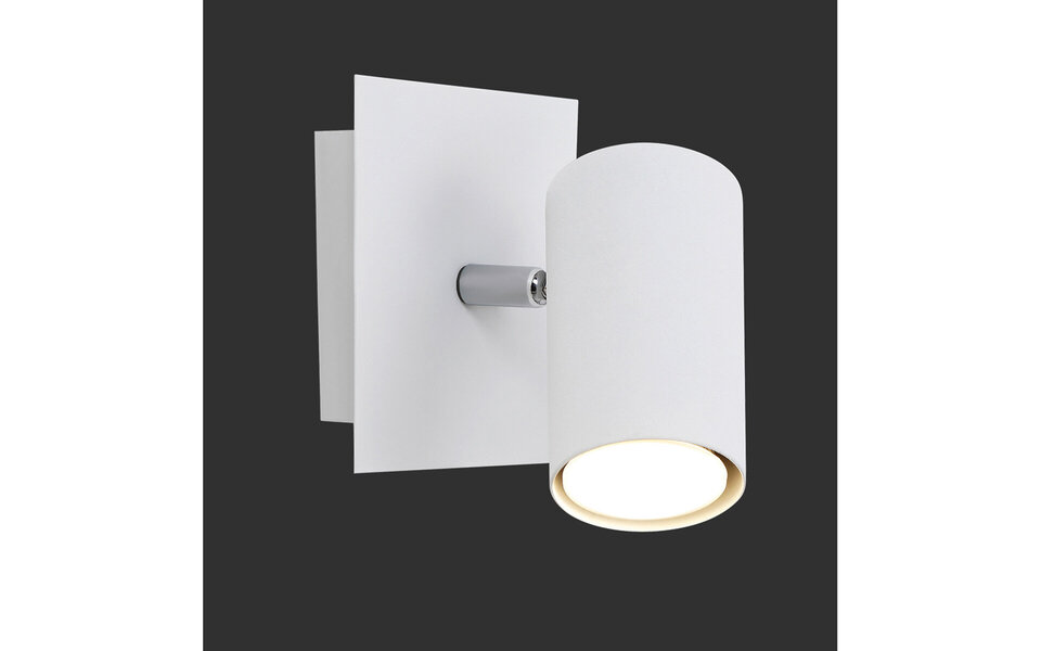 HLW LED LED Wandspot Trion Mary - Mat Witte Aluminium Spot met GU10 Fitting