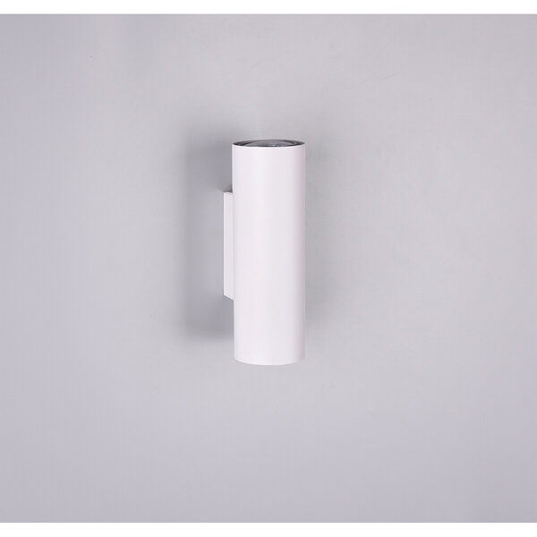HLW LED LED Wandlamp Trion Mary - Mat Wit Aluminium met 2x GU10 Fitting - Up & Down Licht HLW LED LED Wandlamp Trion Mary - Mat Wit Aluminium met 2x GU10 Fitting - Up & Down Licht