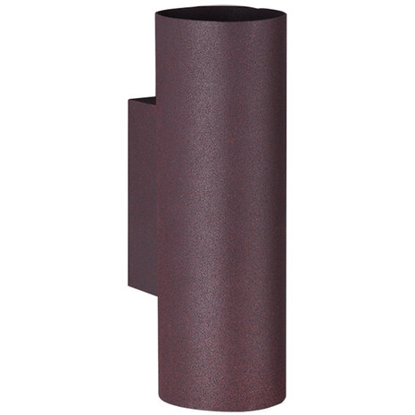 HLW LED LED Wandlamp Trion Mary met dubbele GU10 fitting - Roestkleur, Aluminium & Up/Down licht HLW LED LED Wandlamp Trion Mary met dubbele GU10 fitting - Roestkleur, Aluminium & Up/Down licht