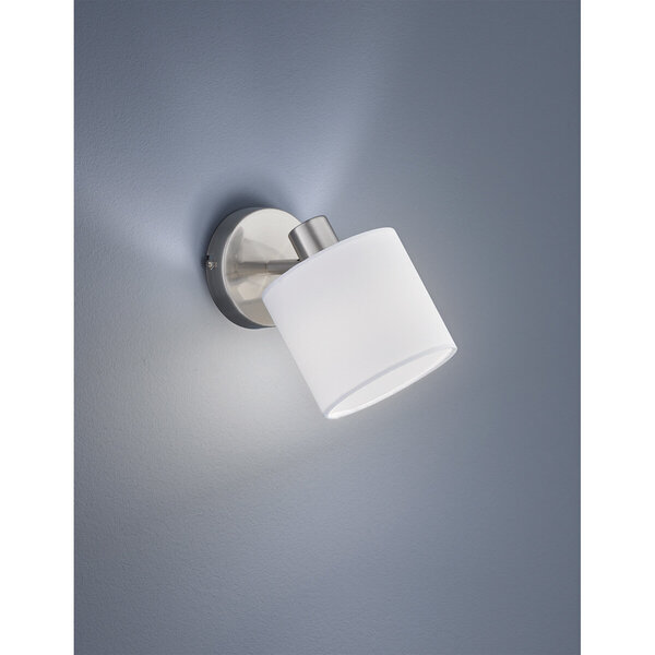 HLW LED LED Wandspot Trion Torry - Mat Nikkel, E14 Fitting, Duurzame LED Spot