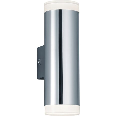 HLW LED Moderne LED Wandlamp 8W Warm Wit 2700K–3000K met Stoffen Kap & Glans Chroom HLW LED Moderne LED Wandlamp 8W Warm Wit 2700K–3000K met Stoffen Kap & Glans Chroom