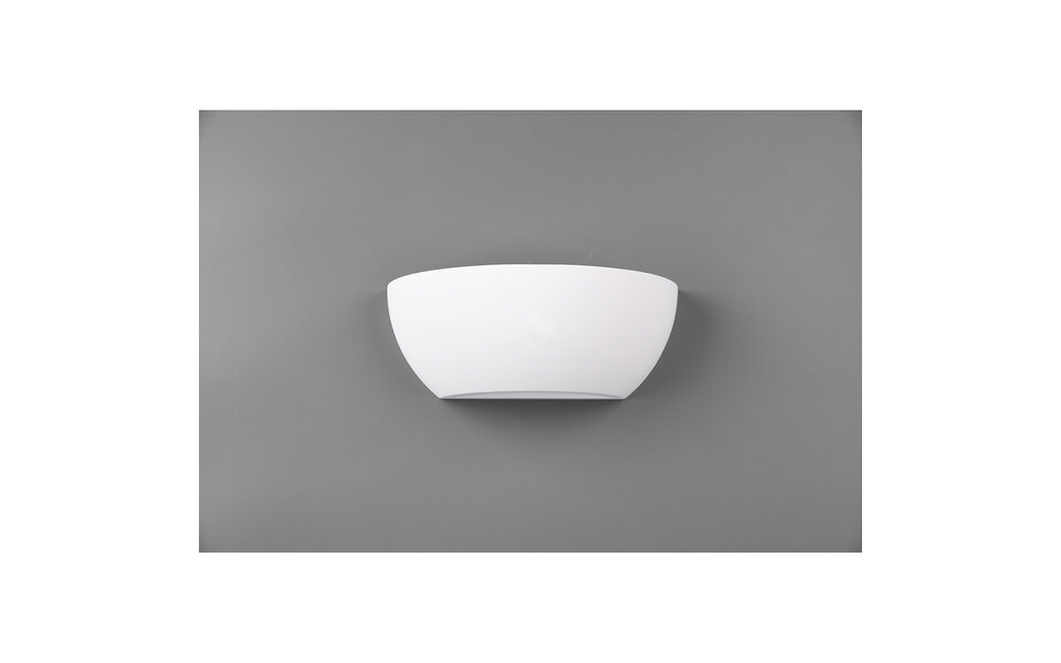 HLW LED LED Wandlamp Mat Wit van Gips met Beam Angle Verstelbaar, E14 Fitting