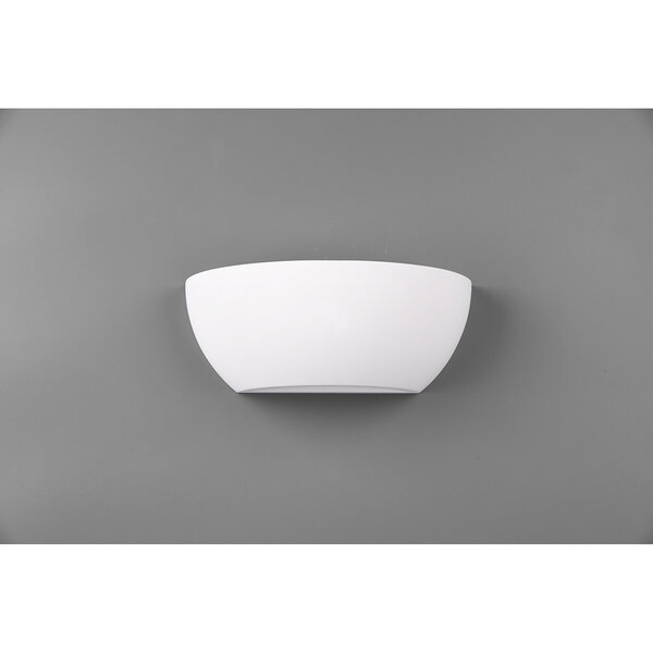 HLW LED LED Wandlamp Mat Wit van Gips met Beam Angle Verstelbaar, E14 Fitting