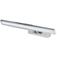 LED wandlamp | 8W | 4000K | 600 lm | Mat chroom aluminium