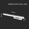 HLW LED LED Vloerlamp 8W met neutraal wit licht - Witte LED Lamp in mat chroom aluminium
