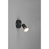 HLW LED LED Wandspot Trion Pamo - Mat Zwart Aluminium - GU10 Fitting, LED Spot HLW LED LED Wandspot Trion Pamo - Mat Zwart Aluminium - GU10 Fitting, LED Spot