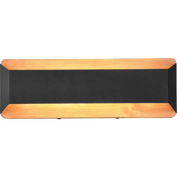 HLW LED LED Wandlamp Dimbaar - Mat Zwart Aluminium, Warm Wit 3000K, Up & Down Licht HLW LED LED Wandlamp Dimbaar - Mat Zwart Aluminium, Warm Wit 3000K, Up & Down Licht