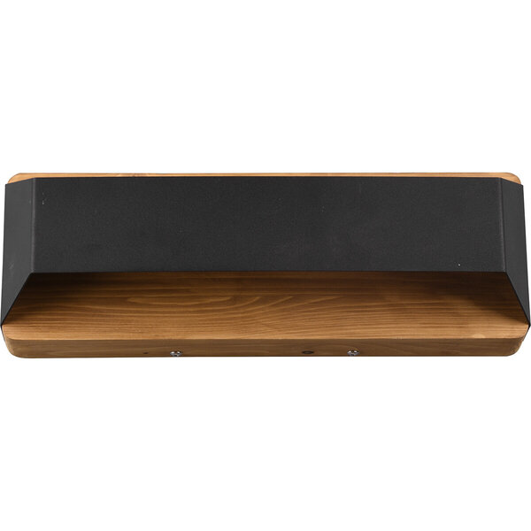 HLW LED LED Wandlamp Dimbaar - Mat Zwart Aluminium, Warm Wit 3000K, Up & Down Licht HLW LED LED Wandlamp Dimbaar - Mat Zwart Aluminium, Warm Wit 3000K, Up & Down Licht