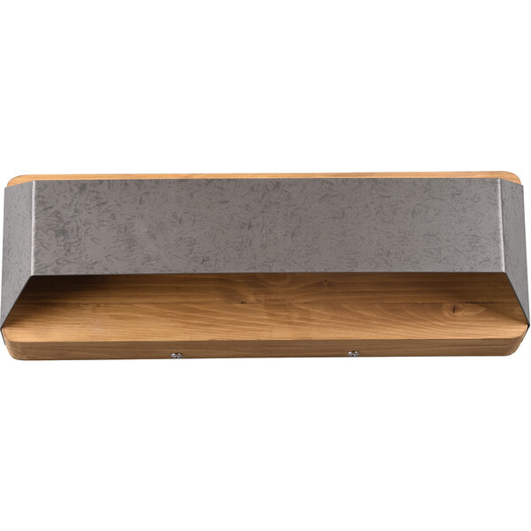 HLW LED LED Wandlamp Trion Arbon 13.5W Dimbaar Warm Wit 3000K Antiek Nikkel