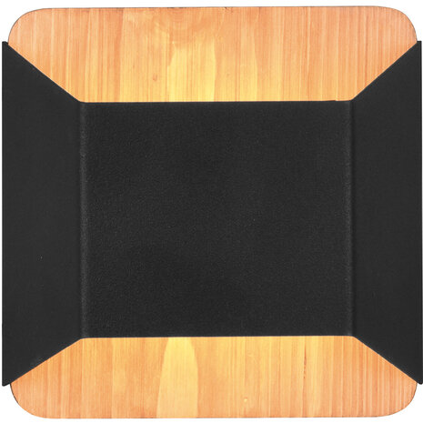 HLW LED Dimbare LED Wandlamp Mat Zwart met Warm Wit 3000K en OSRAM LEDs - 4.3W HLW LED Dimbare LED Wandlamp Mat Zwart met Warm Wit 3000K en OSRAM LEDs - 4.3W