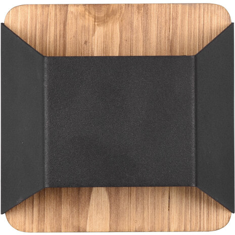 HLW LED Dimbare LED Wandlamp Mat Zwart met Warm Wit 3000K en OSRAM LEDs - 4.3W HLW LED Dimbare LED Wandlamp Mat Zwart met Warm Wit 3000K en OSRAM LEDs - 4.3W