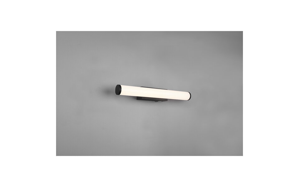 HLW LED LED Wandlamp Mat Zwart Rond - Warm Wit 3000K - 4.3W LED, Duurzaam Aluminium