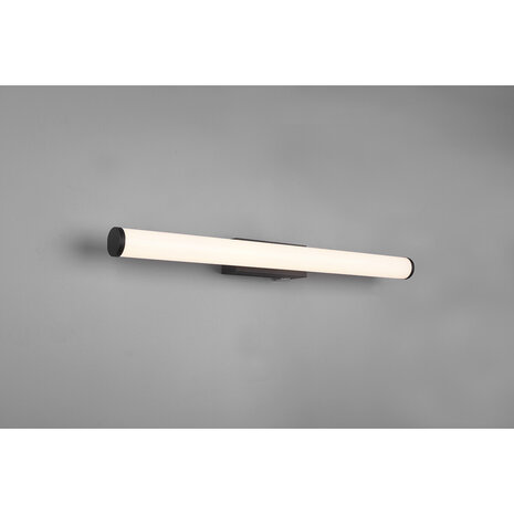 HLW LED LED Wandlamp Mat Zwart - Warm Wit 3000K - 6.5W LED, Badkamer & Interieur