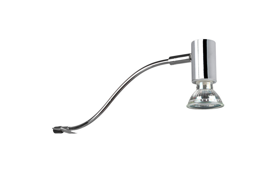 HLW LED Trion Giano LED Wandlamp - Spatwaterdicht IP44, GU10 Fitting, Aluminium, Glans Chroom