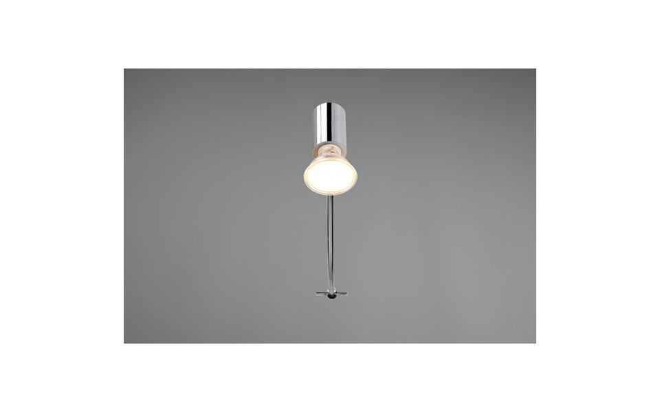 HLW LED Trion Giano LED Wandlamp - Spatwaterdicht IP44, GU10 Fitting, Aluminium, Glans Chroom
