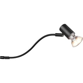 LED wandlamp | 5W | GU10 | IP44 | Aluminium | Mat Zwart LED wandlamp | 5W | GU10 | IP44 | Aluminium | Mat Zwart