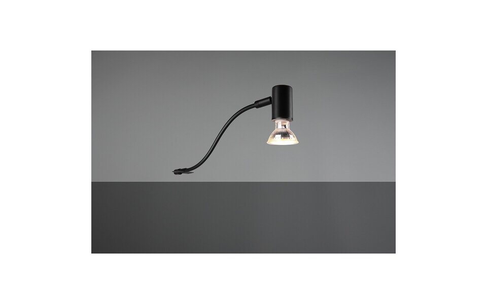 HLW LED LED Wandlamp Mat Zwart - Spatwaterdicht IP44 - GU10 Fitting - Aluminium