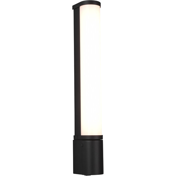HLW LED LED Wandlamp 8W Warm Wit 3000K - Mat Zwart, Spatwaterdicht IP44 & Duurzaam
